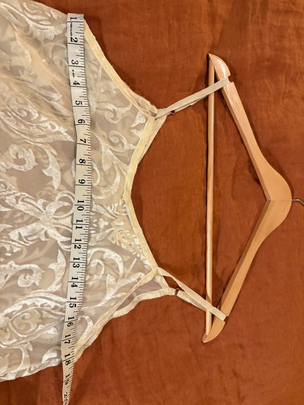POL Sheer Tank with Velvet Details - butter yellow color SZ SM EUC - Picture 4 of 10